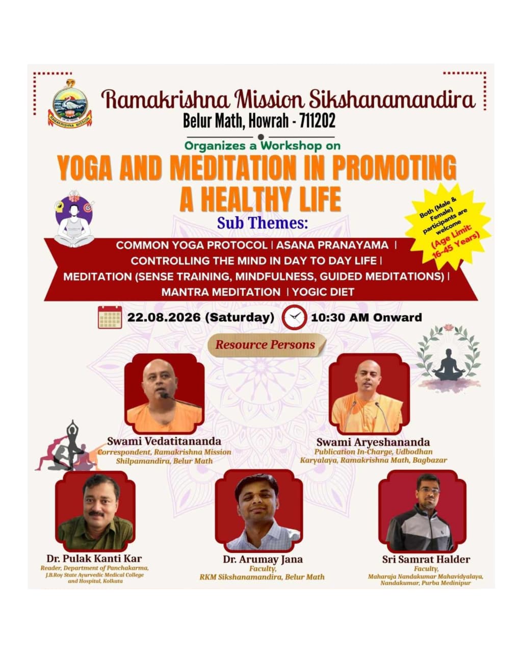 Yoga and Meditation
